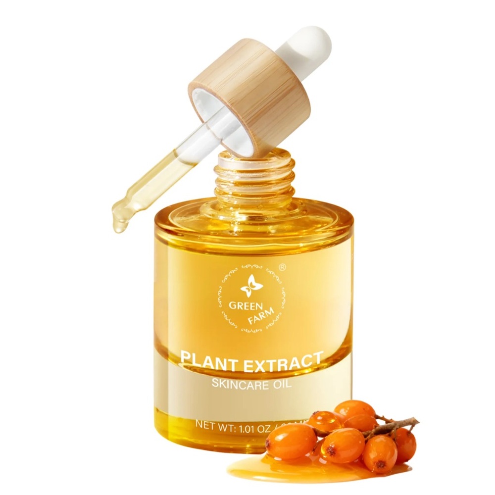 GREEN FARM Plant Extract Skincare Oil hydrate sensitive skin 1.01fl oz